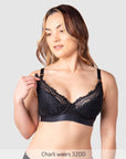 Warrior Plunge 2.0 Nursing Bra - Black
