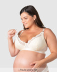 Warrior Plunge 2.0 Nursing Bra - Ivory