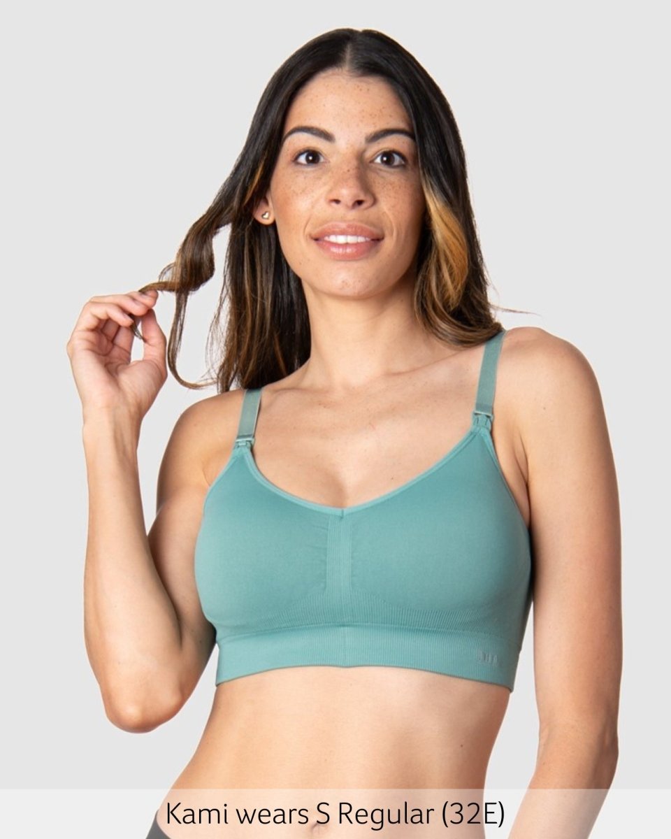 My Necessity Wirefree Nursing Bra - Jade Regular