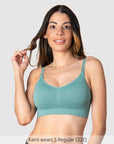 My Necessity Wirefree Nursing Bra - Jade Regular