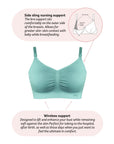 My Necessity Wirefree Nursing Bra - Jade Busty
