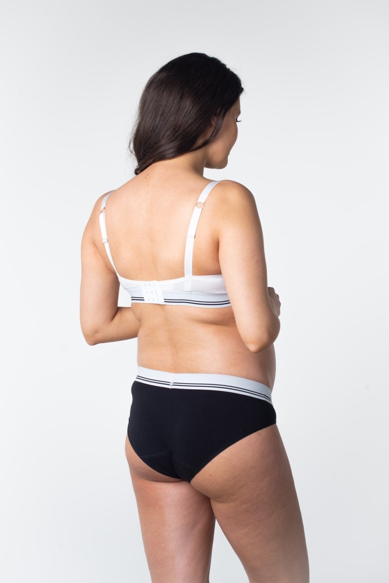 Icon Cotton T-shirt Nursing Bra - White - Hotmilk Lingerie