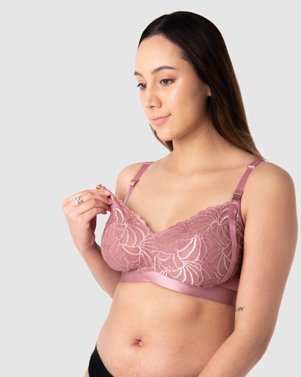 Warrior FlexFit Nursing Bra - Antique Rose - Hotmilk Lingerie
